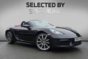 PORSCHE 718 BOXSTER 2018 (67) at Selected By Sycamore Stamford